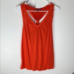 Club Monaco orange racerback tank size medium